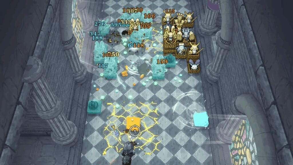Ball X Pit Battle Scene View