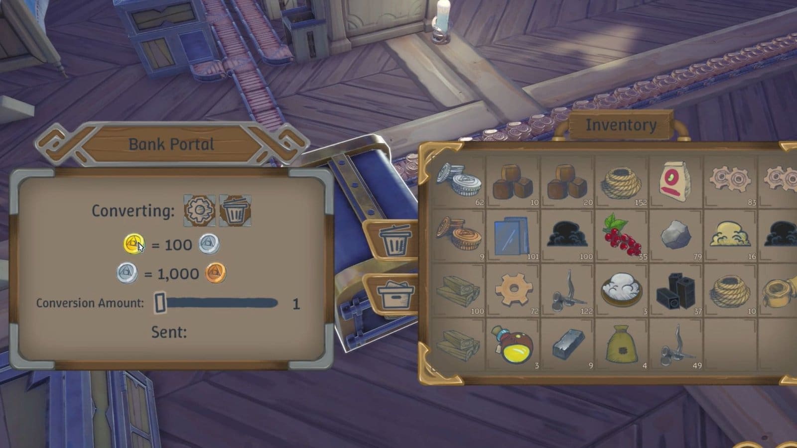 Bank Portal Alchemy Factory