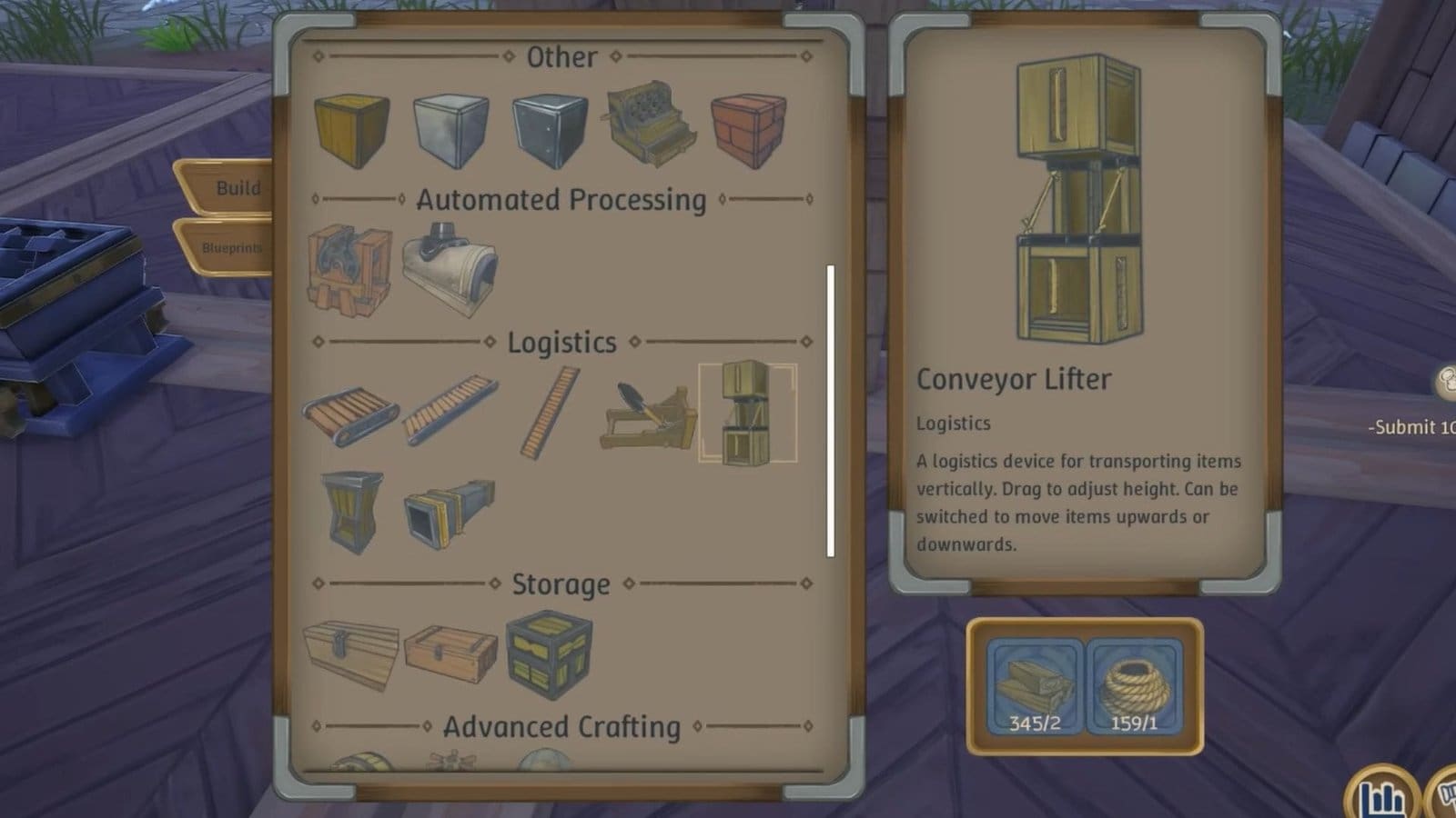 Alchemy Factory – How to Move Items (Including between Floors)