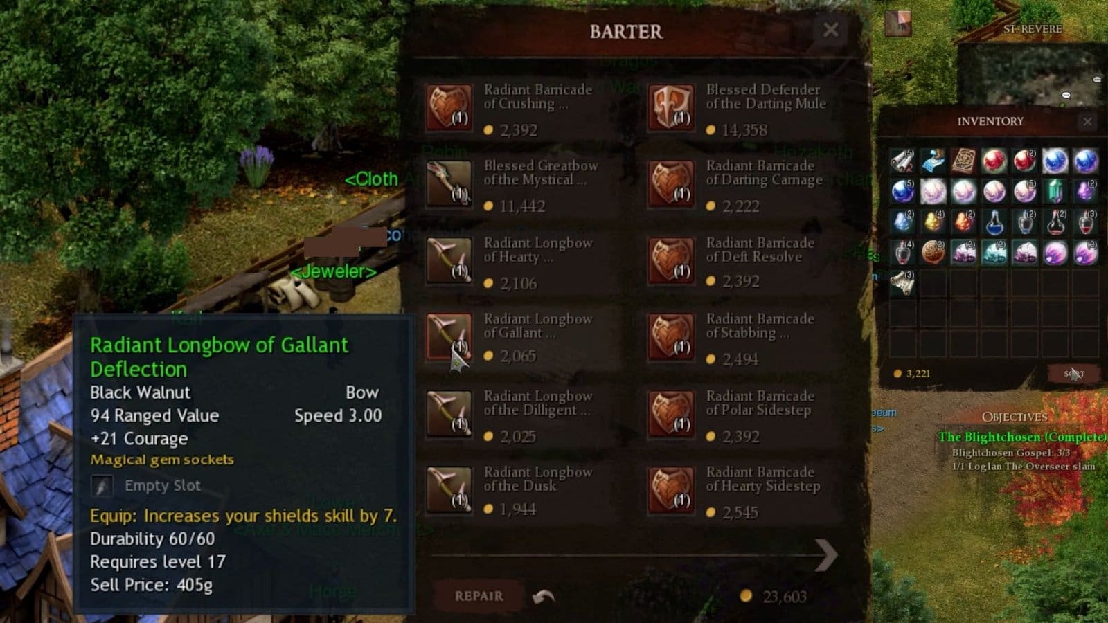 Repair Durability Dreadmyst