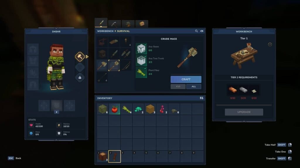 How to Craft Weapons in Hytale