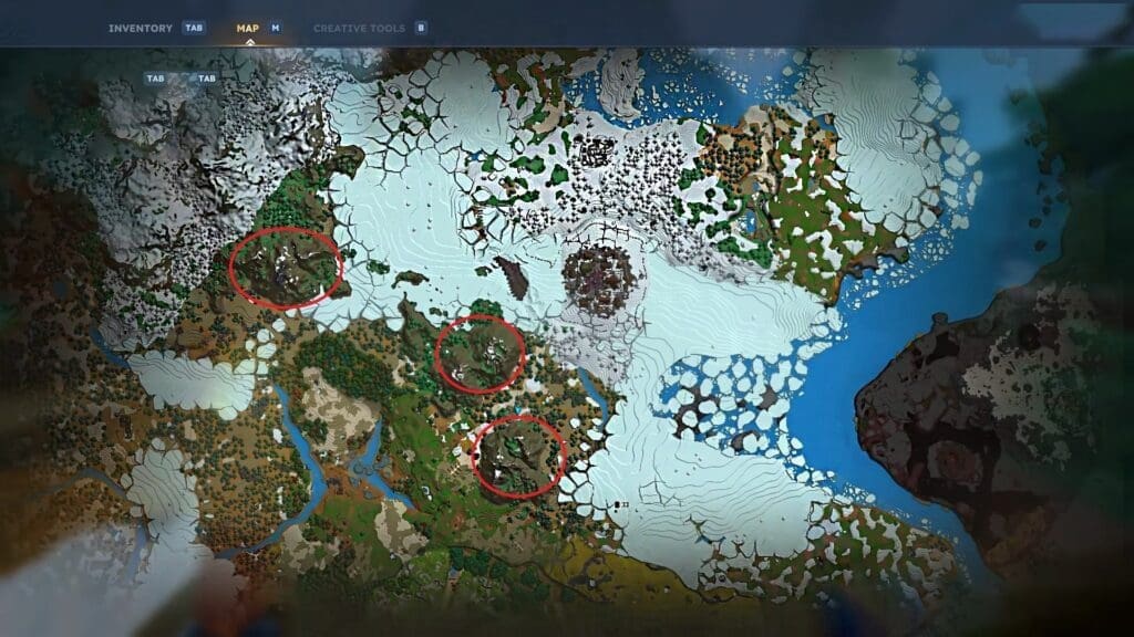 Hytale Whisperfrost Frontiers Region Gold Ore
