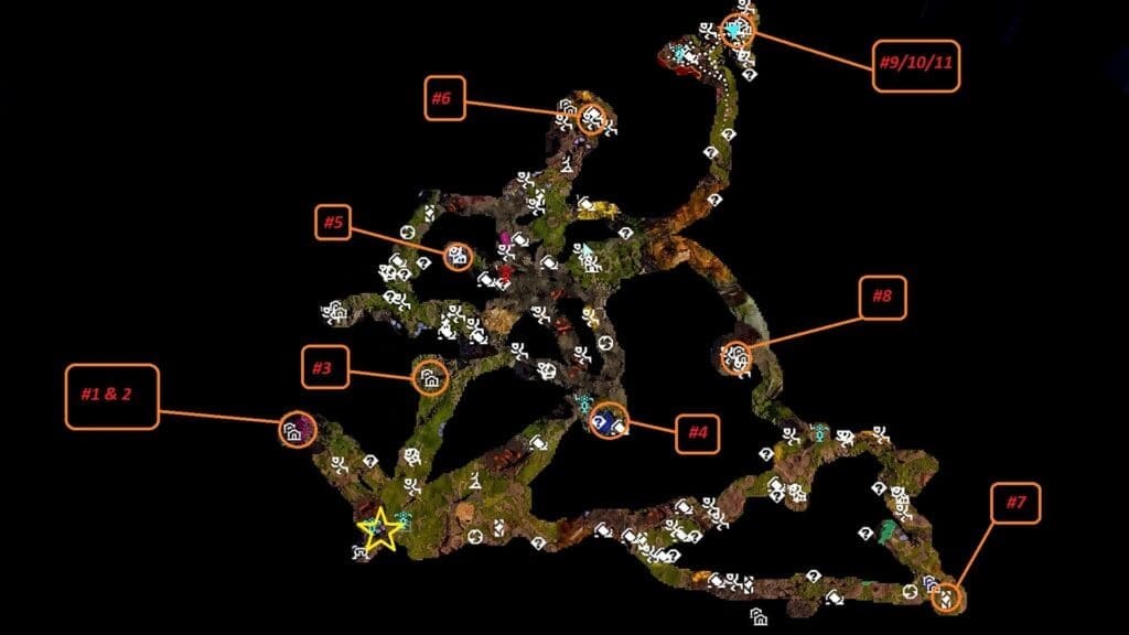 StarRupture All Blueprint Location Map Details