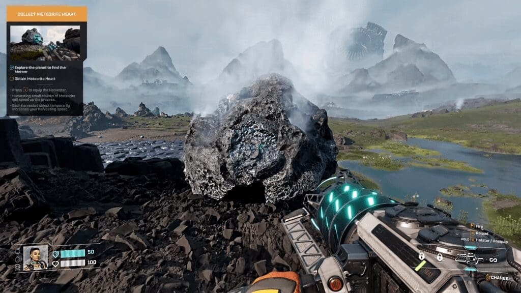StarRupture Meteore Harvestor Farming