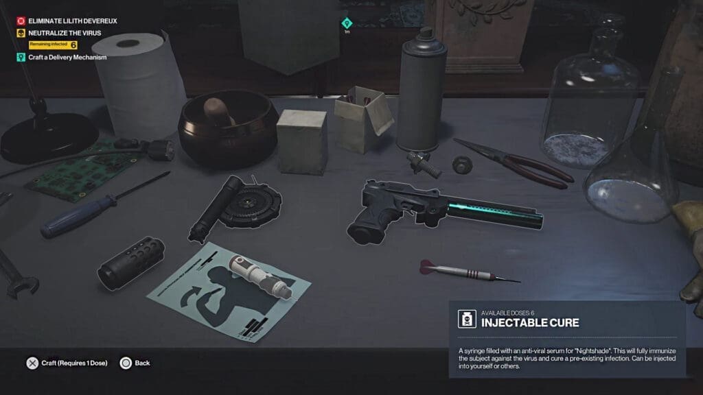 Hitman Cure Screen