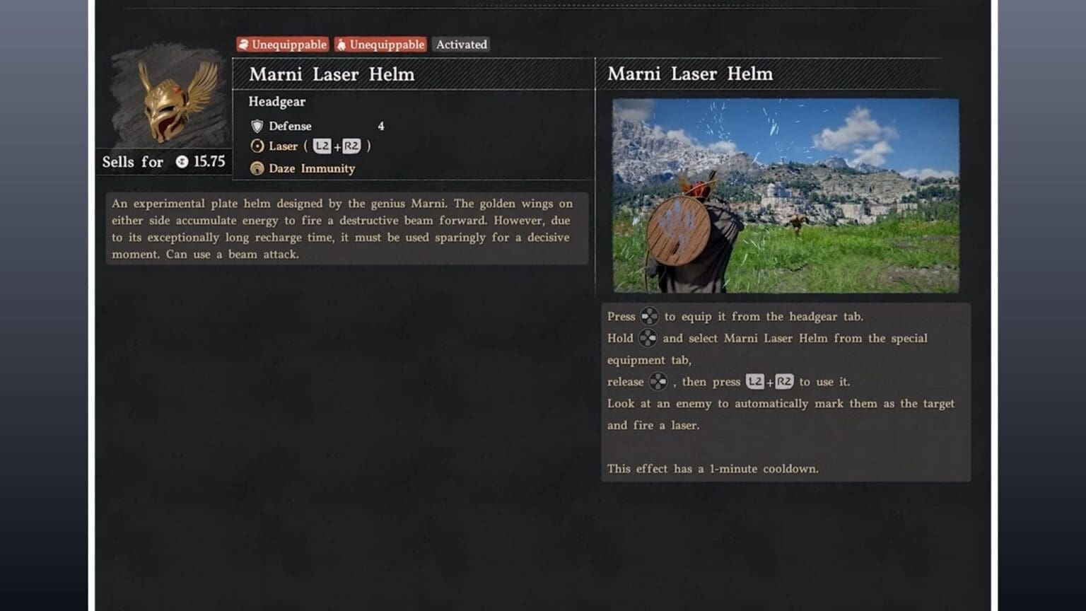 Crimson Desert – Marni Laser Helm Location Marni Laser Helm Crimson Desert