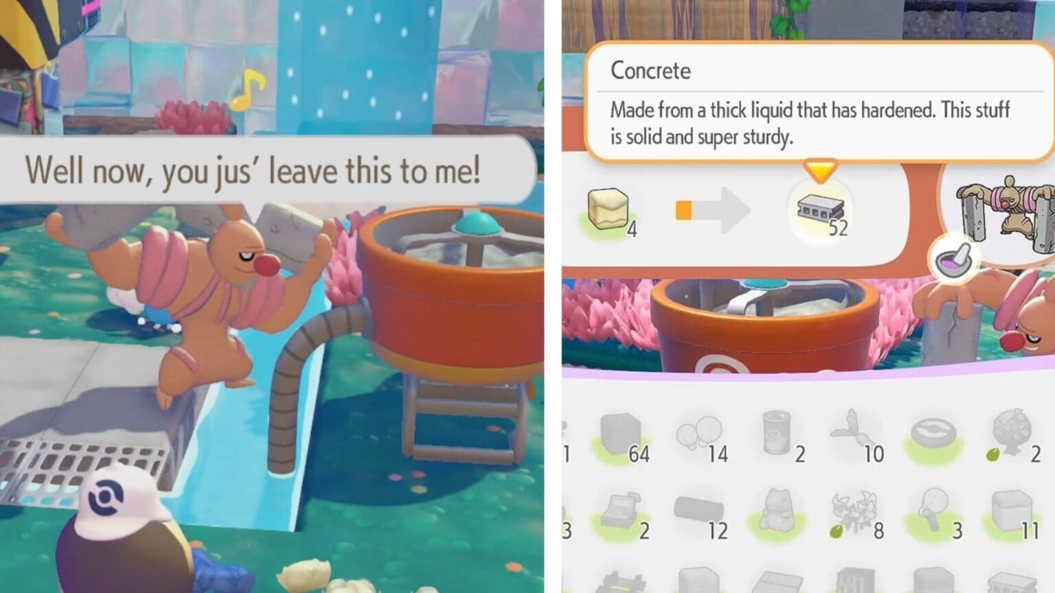Pokémon Pokopia – How to Get Concrete