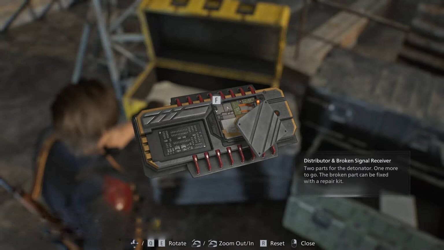 RE9 – How To Collect All 3 Detonator Parts RE9 - How To Collect All 3 Detonator Parts