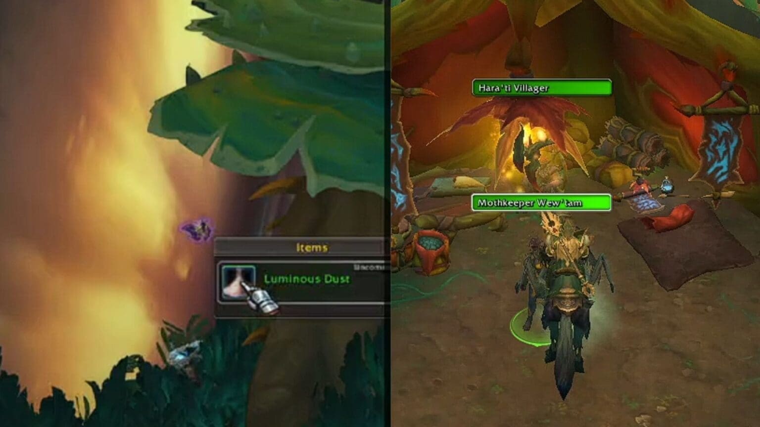 WoW Midnight – Luminous Dust Vendor Location