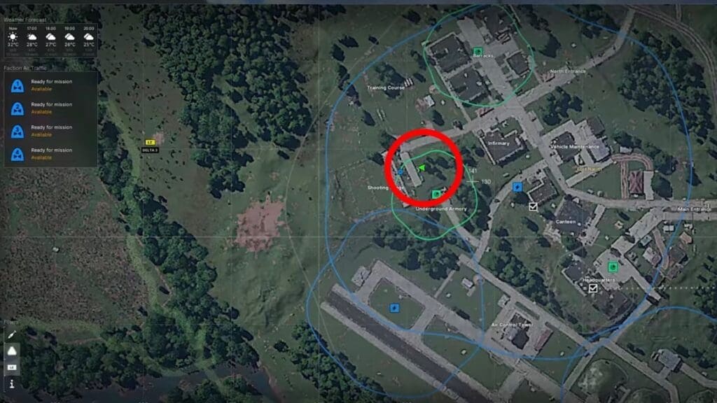 Tier 3 Buried Cache Location 8 in Gray Zone Warfare.