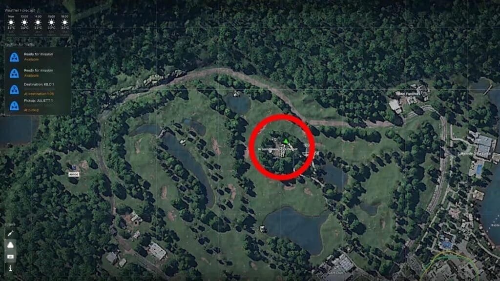 Tier 3 Buried Cache Location 4 in Gray Zone Warfare.