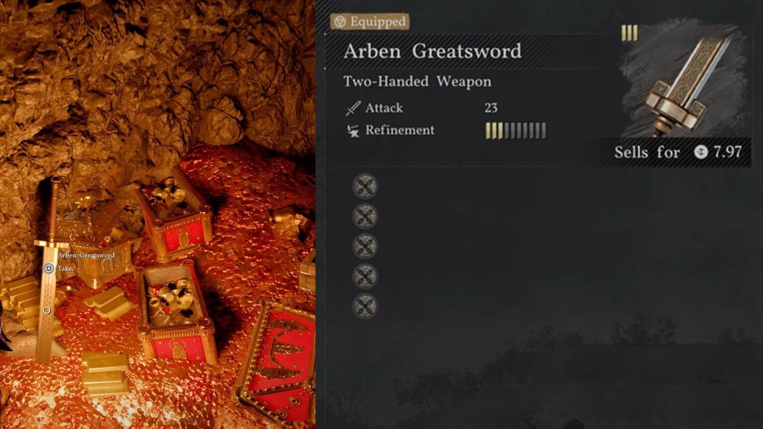 Crimson Desert – Arben Greatsword Location arben greatsword crimson desert