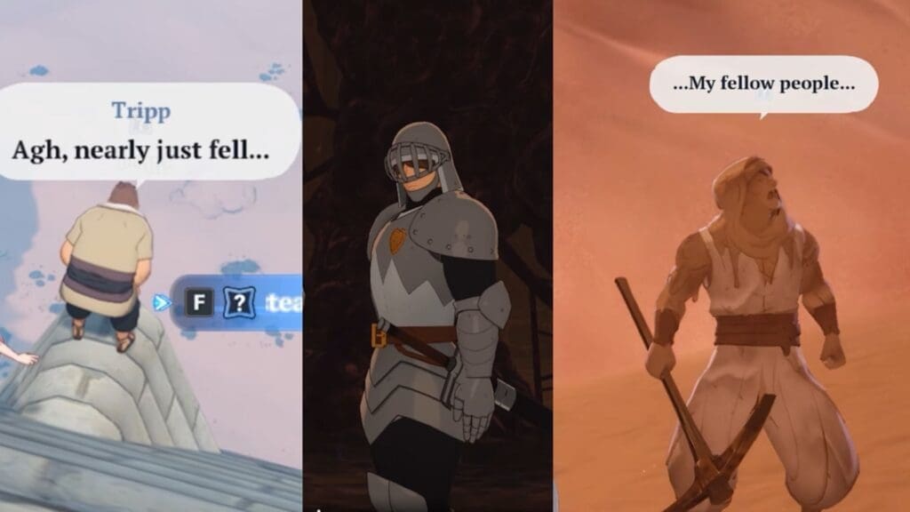Seven Deadly Sins Origins Desert of Memories hidden quests