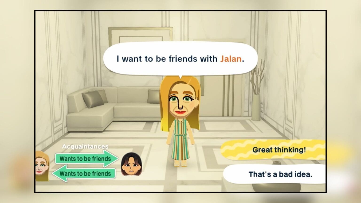 Tomodachi Life: Living the Dream – All Ponderings and Solutions Tomodachi life living the dream pondering solutions