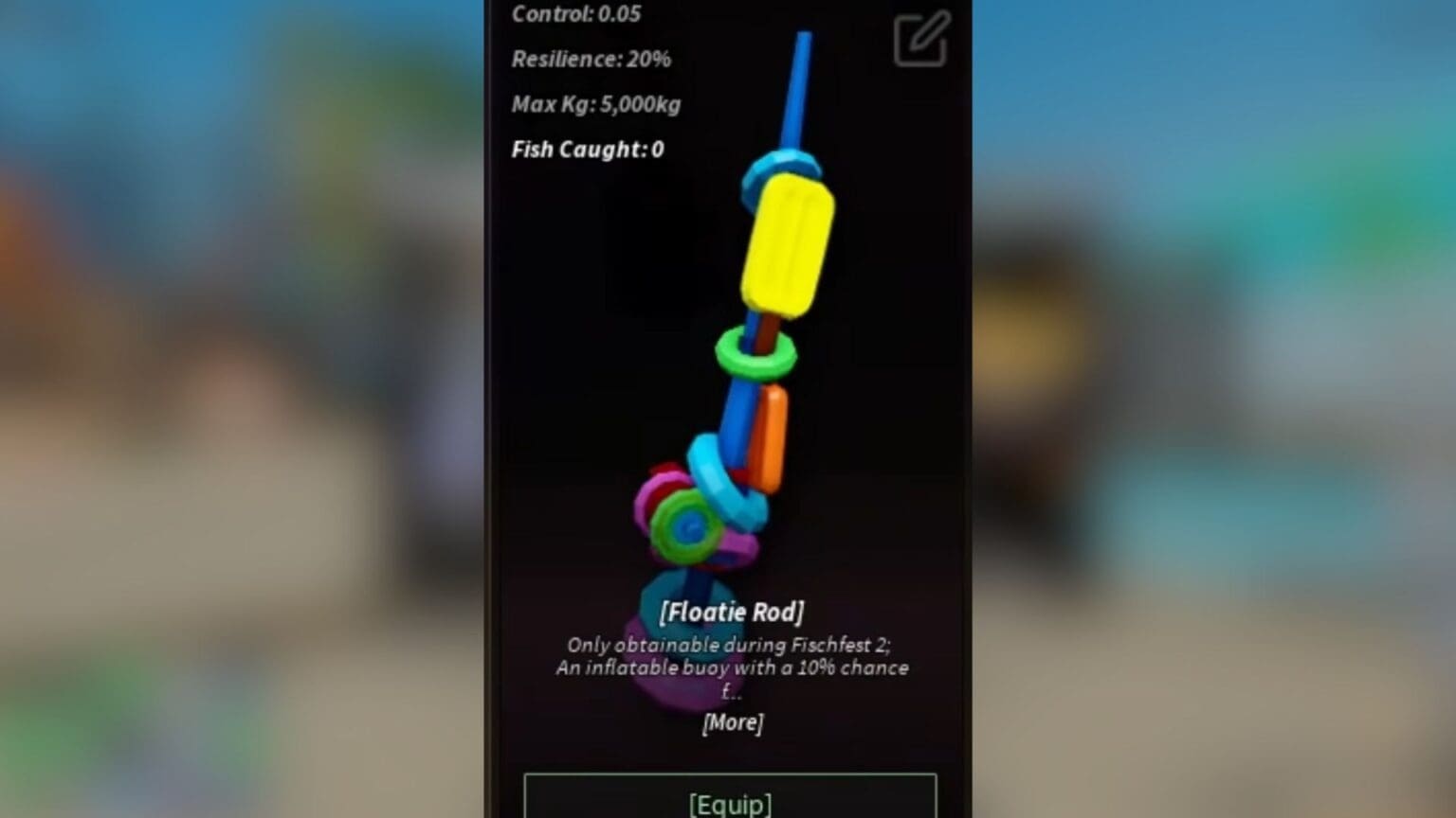 Fisch – How to Get the Floatie Rod