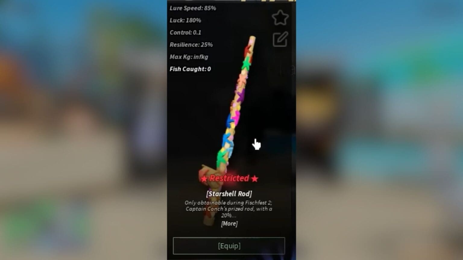 Fisch – How to Get the Starshell Rod