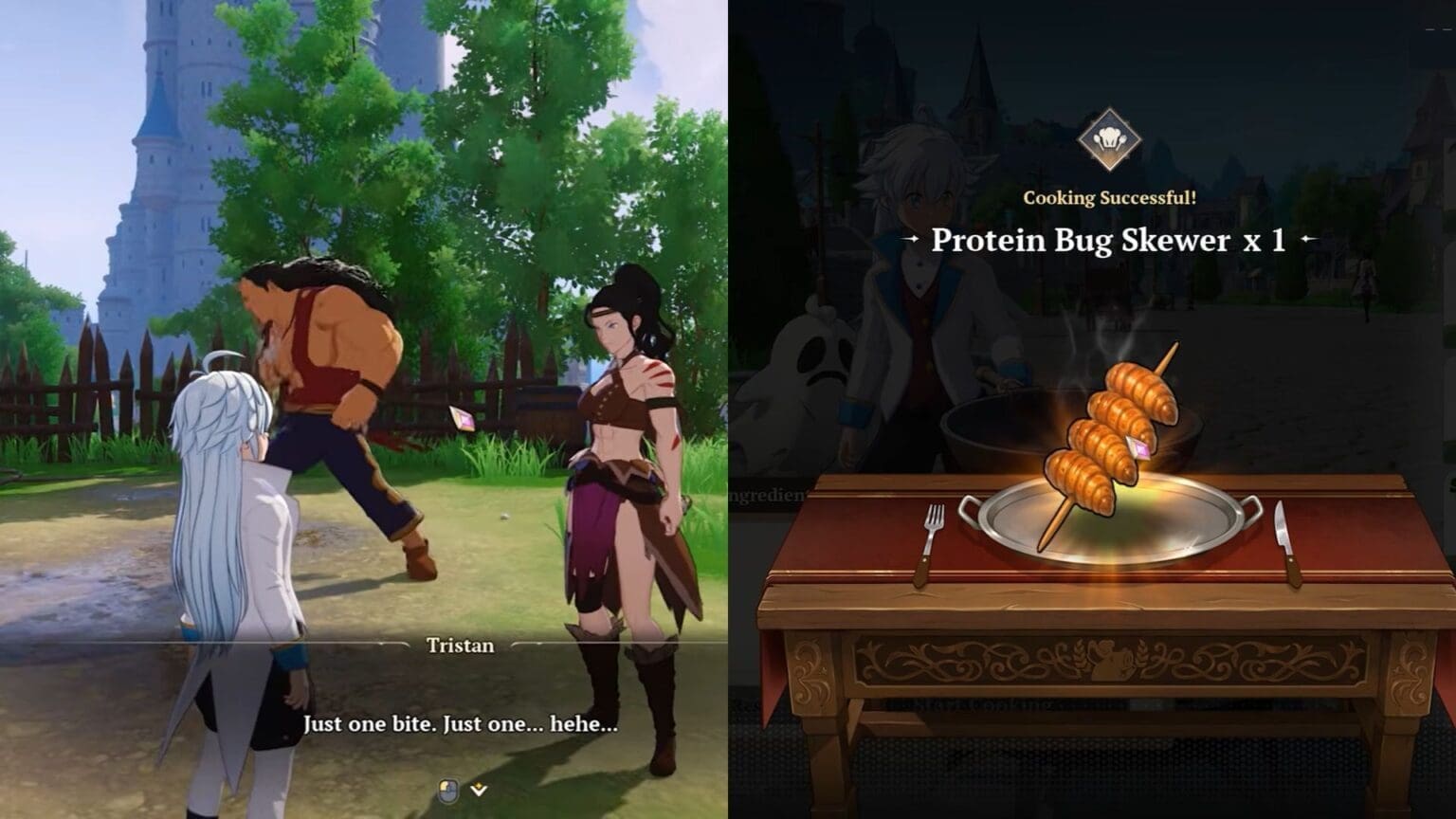 Seven Deadly Sins Origins – How to Cook a Protein Bug Skewer